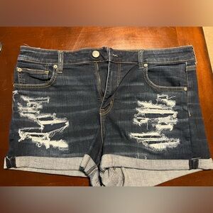 AMERICAN EAGLE BLUE JEAN SHORTS